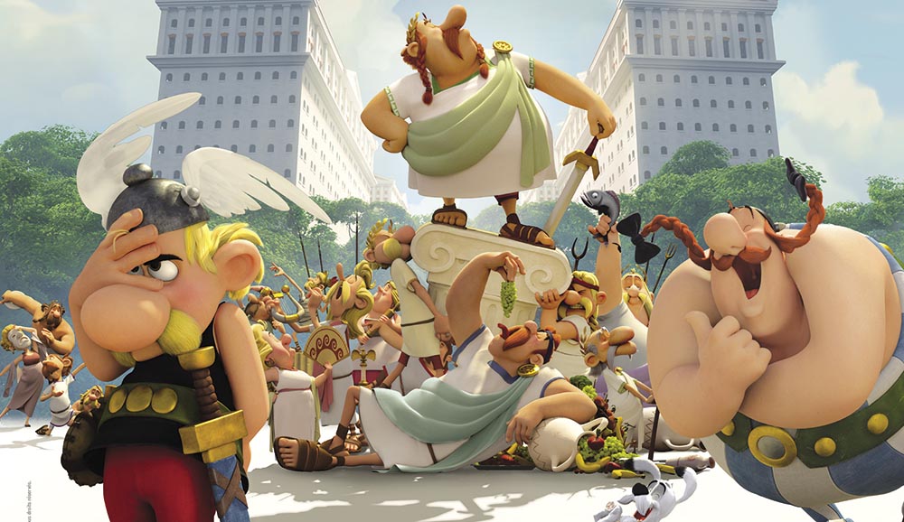 asterix and the land of gods animation movie